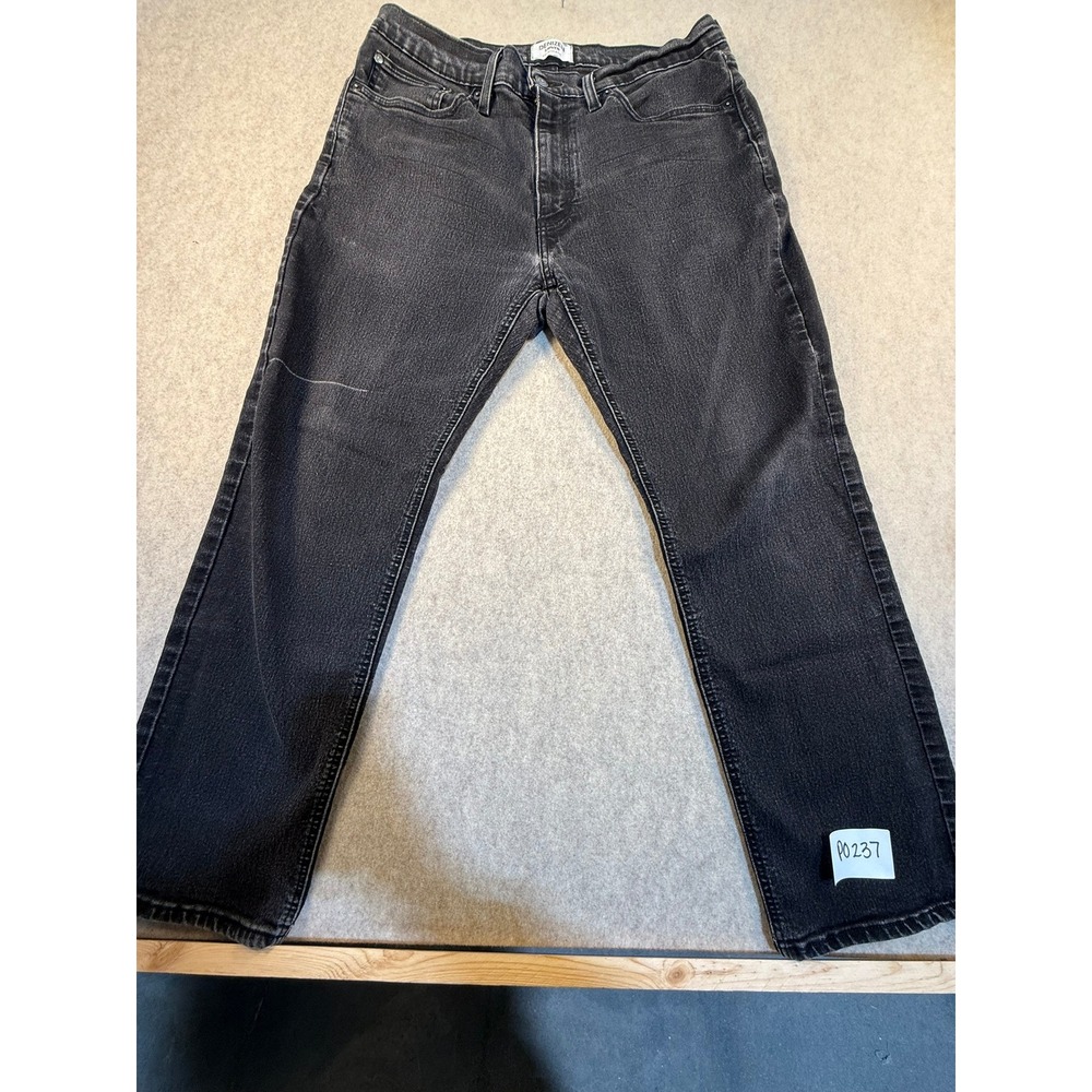 Denizen Levi's 231 Athletic Fit Jeans Mens 36x30 Gray Charcoal Denim Pants